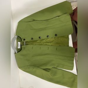 Blazer with matching skirt